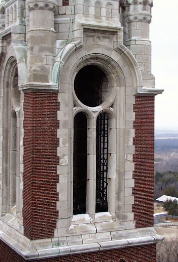 Church stonework repairs in Milwaukee