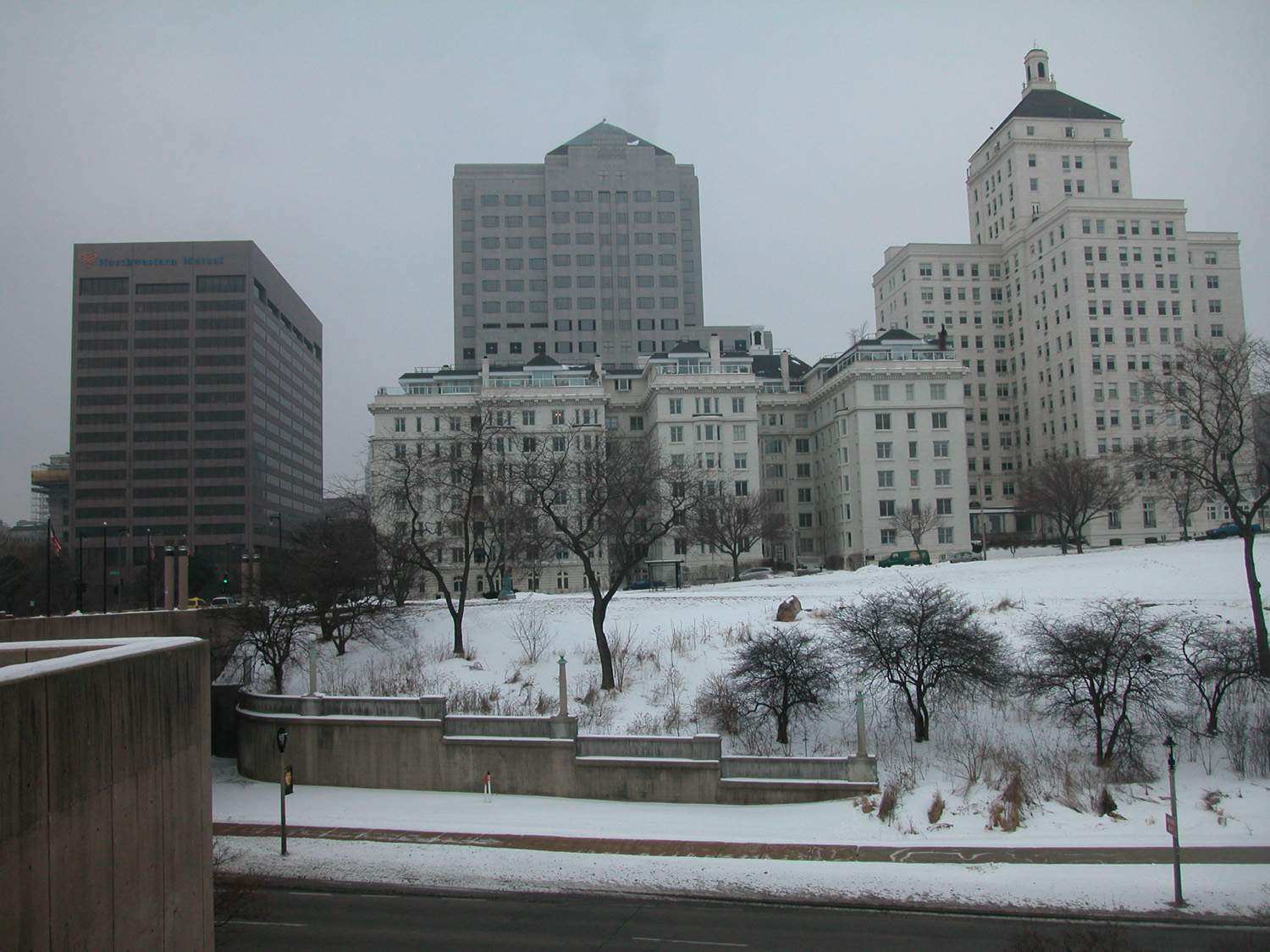 Cudahy Towers facade cleaning