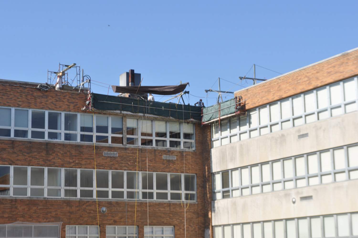 Dominican High School masonry restoration