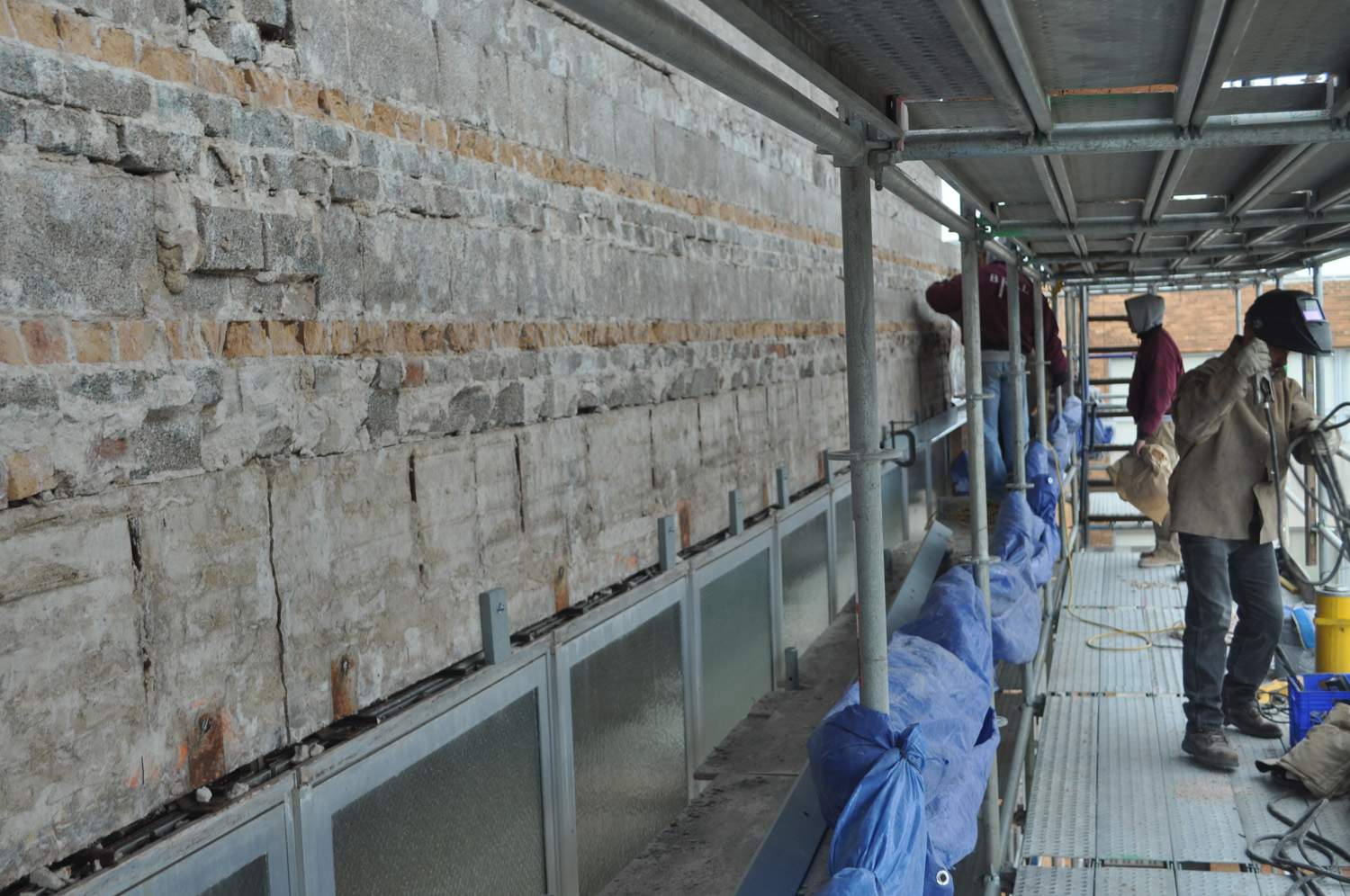 Dominican High School building restoration