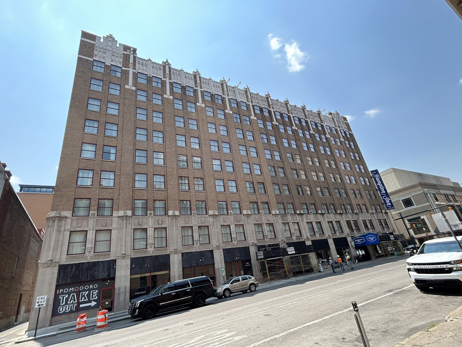 Hampton Inn in Indianapolis Masonry Work