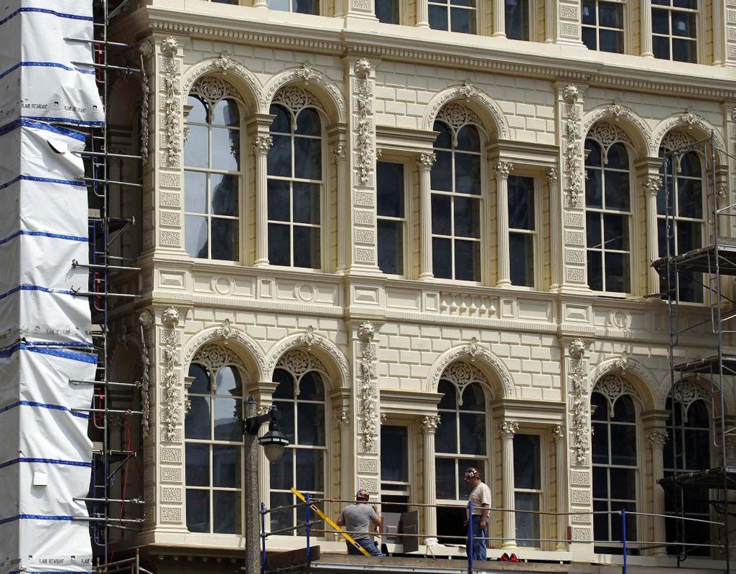 Iron Block Building building restoration
