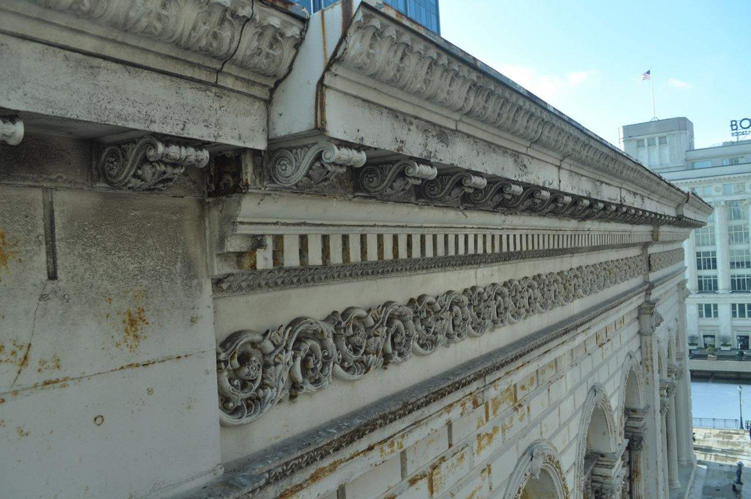 Iron Block building restoration