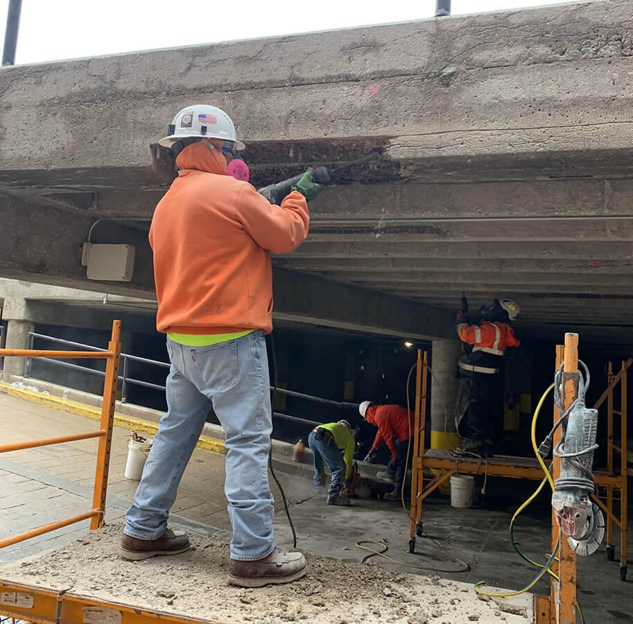 Nationwide concrete repairs, resurfacing and leveling