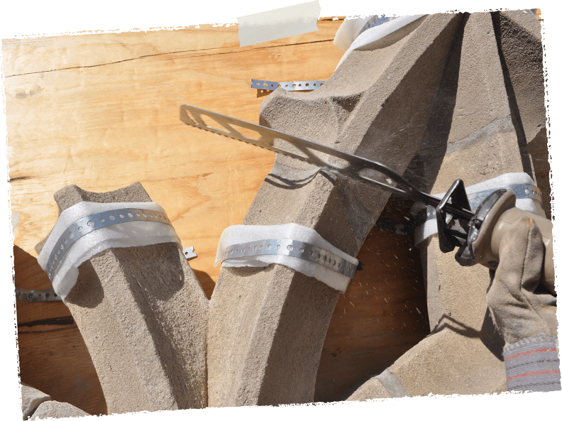 commercial building restorers replace worn building elements